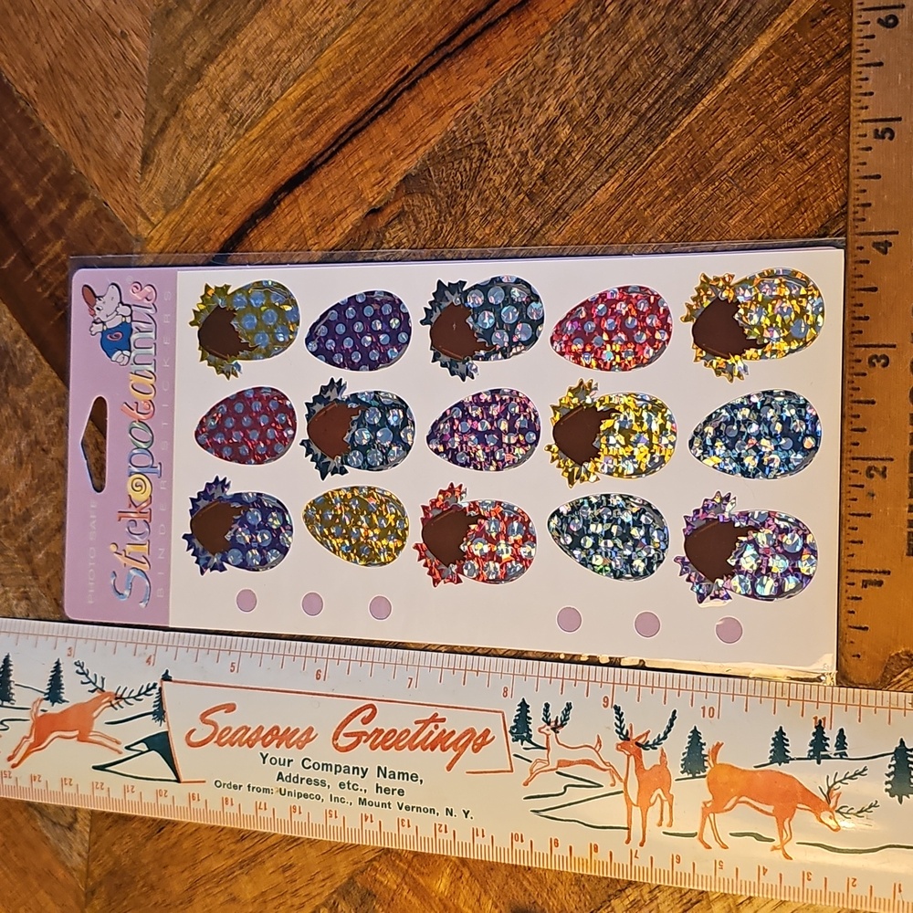 Stickopotamus Binder Sticker sheet Chocolate Eggs stickers sealed